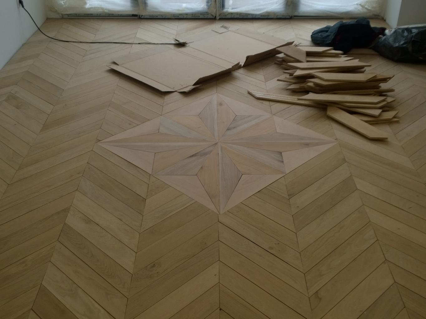 Pose de parquet