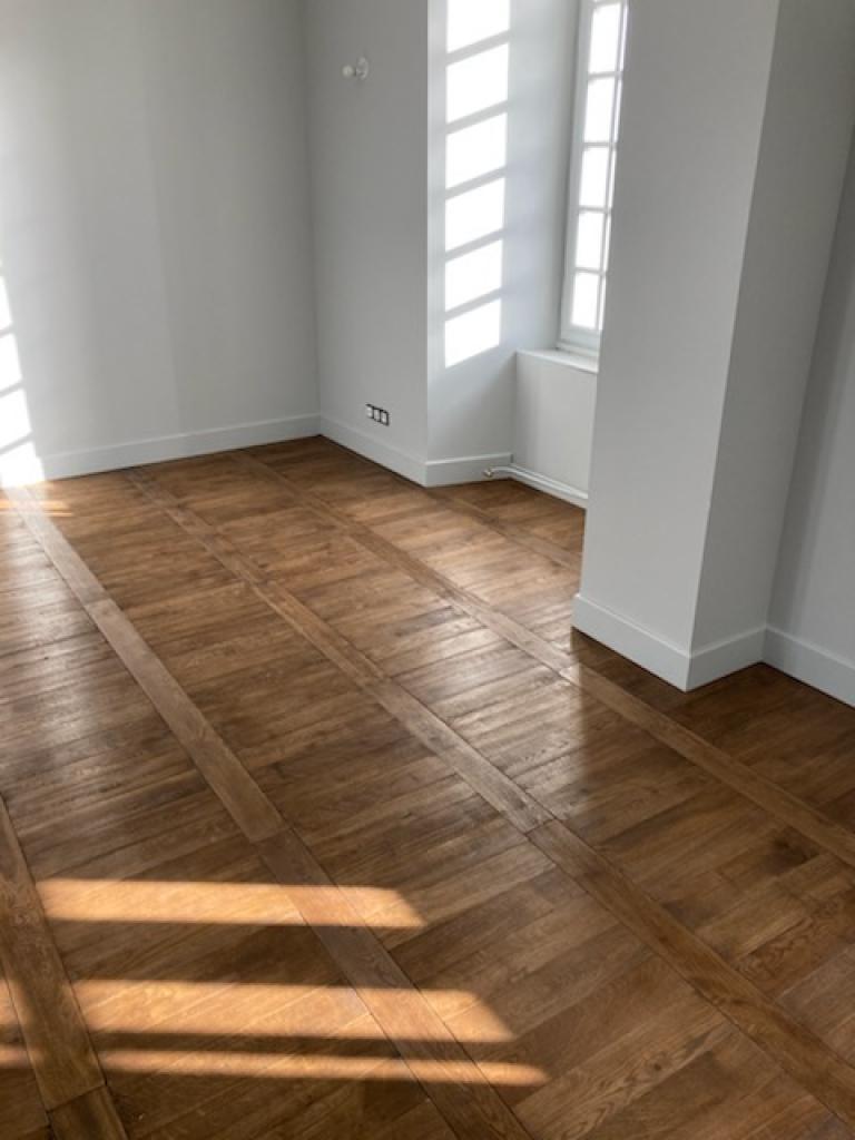 Pose de parquet