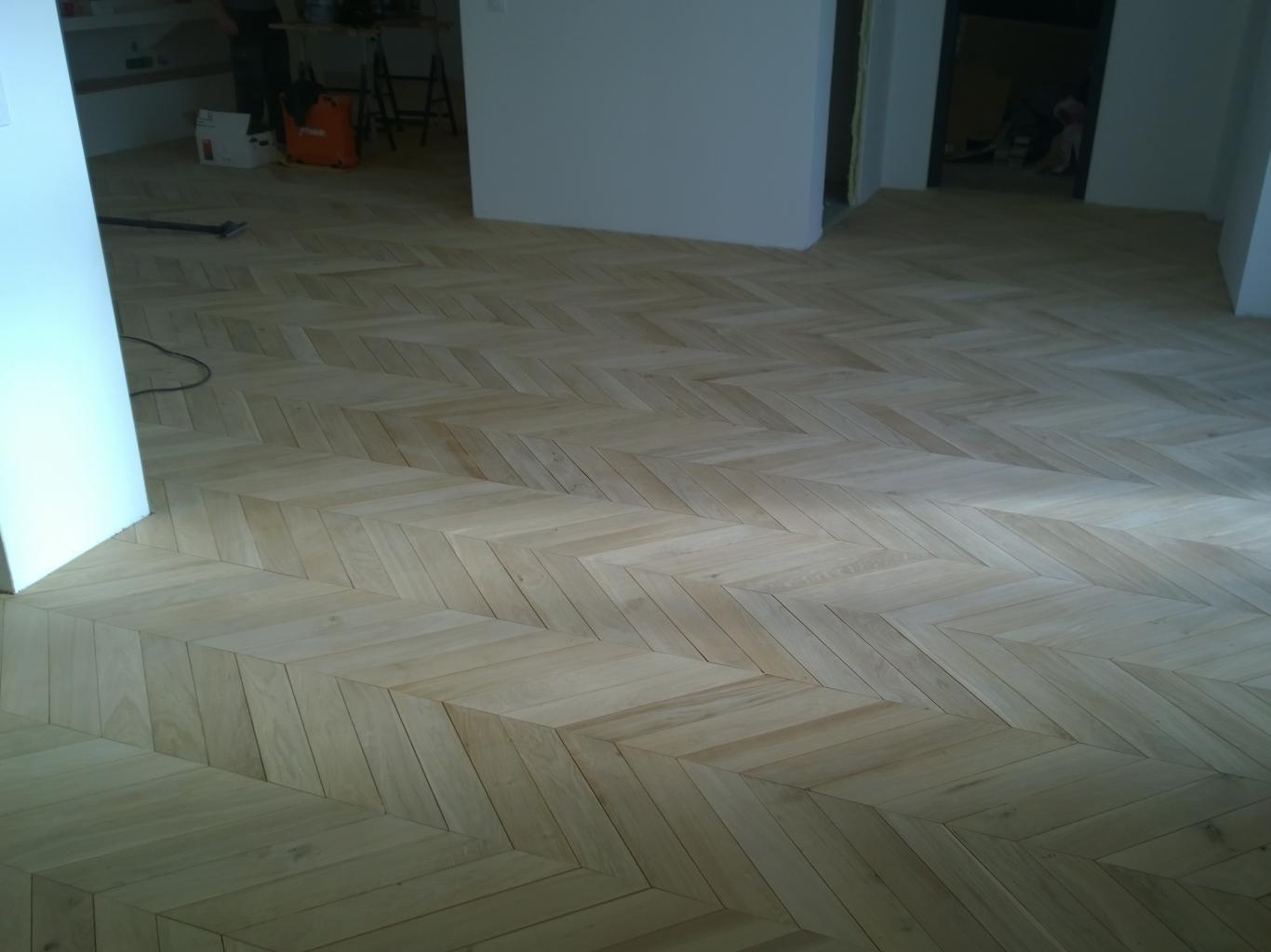 Pose de parquet