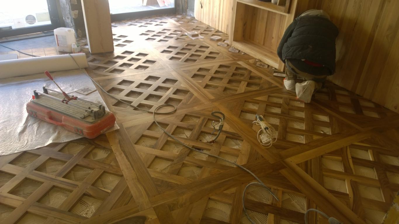 Fabrication et pose de parquet