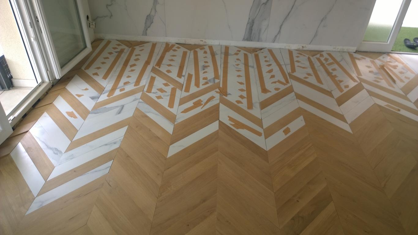 Fabrication et pose de parquet