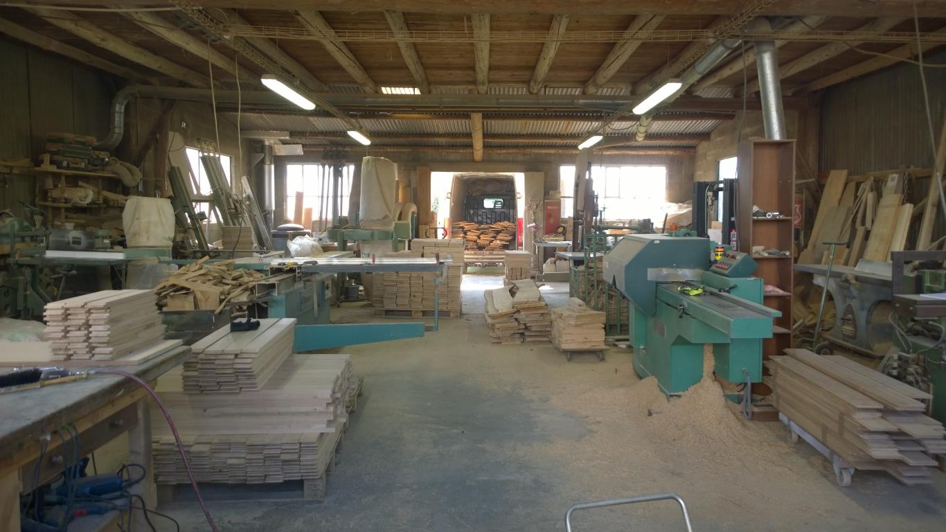 Notre atelier de fabrication à Liffol-le-Grand, dans les Vosges