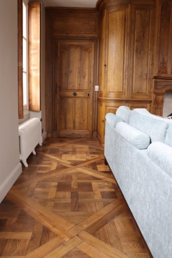 Fabrication et pose de parquet de Versailles