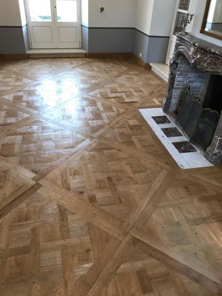 Fabrication et pose de parquet de Versailles